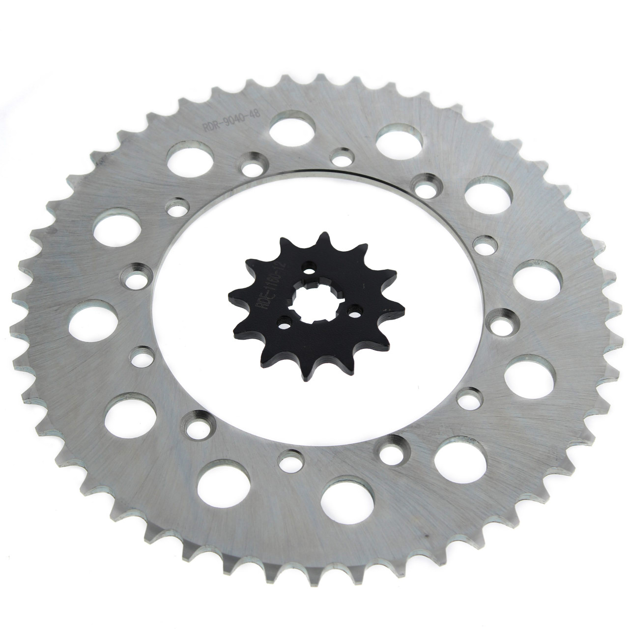 Sprockets for Kawasaki KX125 125 1994 - 2008 12 Tooth Front & 48 Tooth Rear