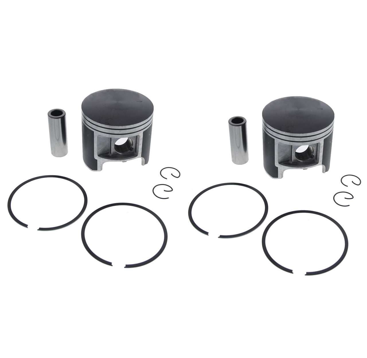 Piston Kit for Polaris SKS 800 2003 Teflon Coated x2 Snowmobile by Race-Driven