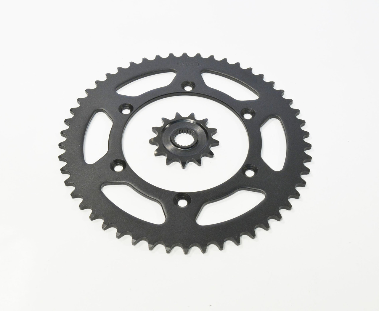 Sprockets fit Yamaha 05-14 YZ125 / 01-13 WR250F Front and Rear Black 13/50