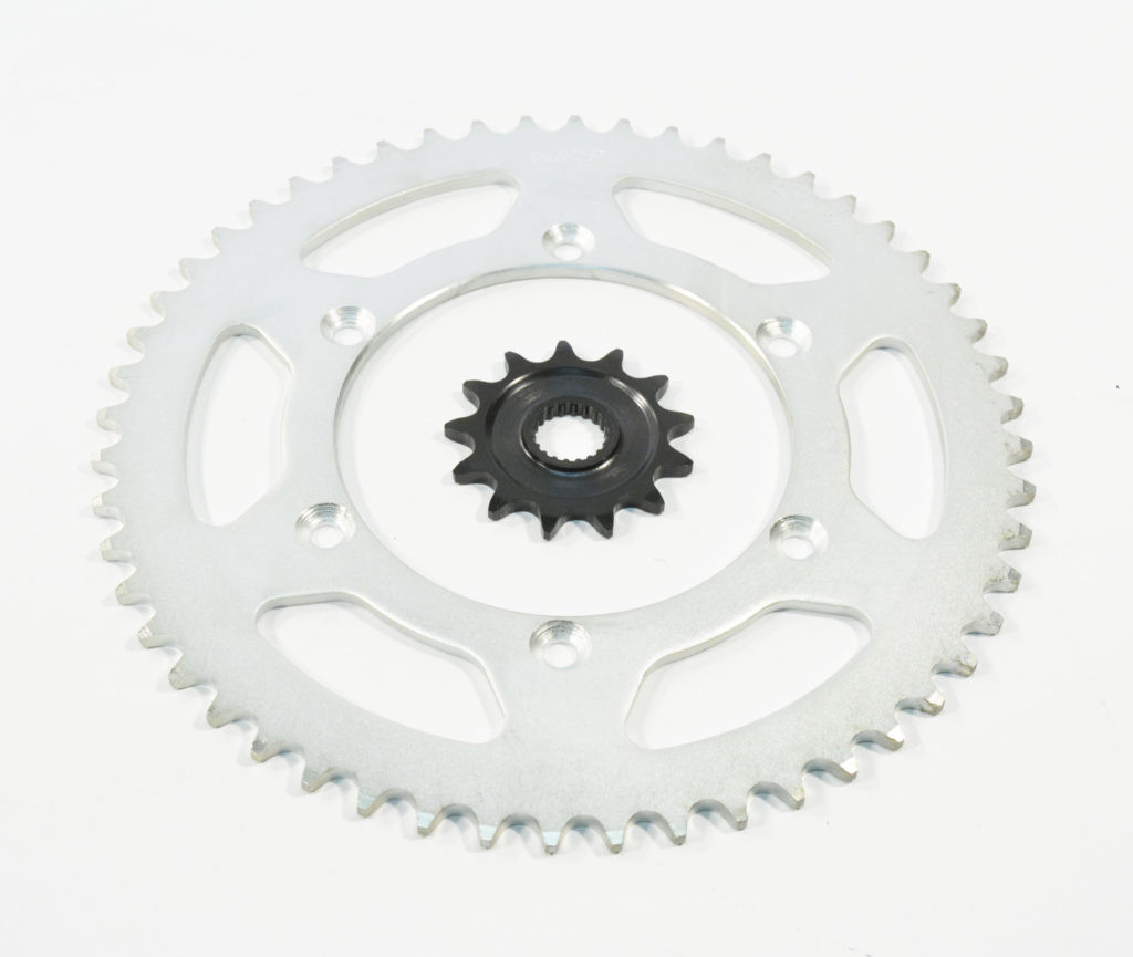 Sprockets fit Yamaha WR250F 2001 - 2013 Front and Rear Silver 13/50