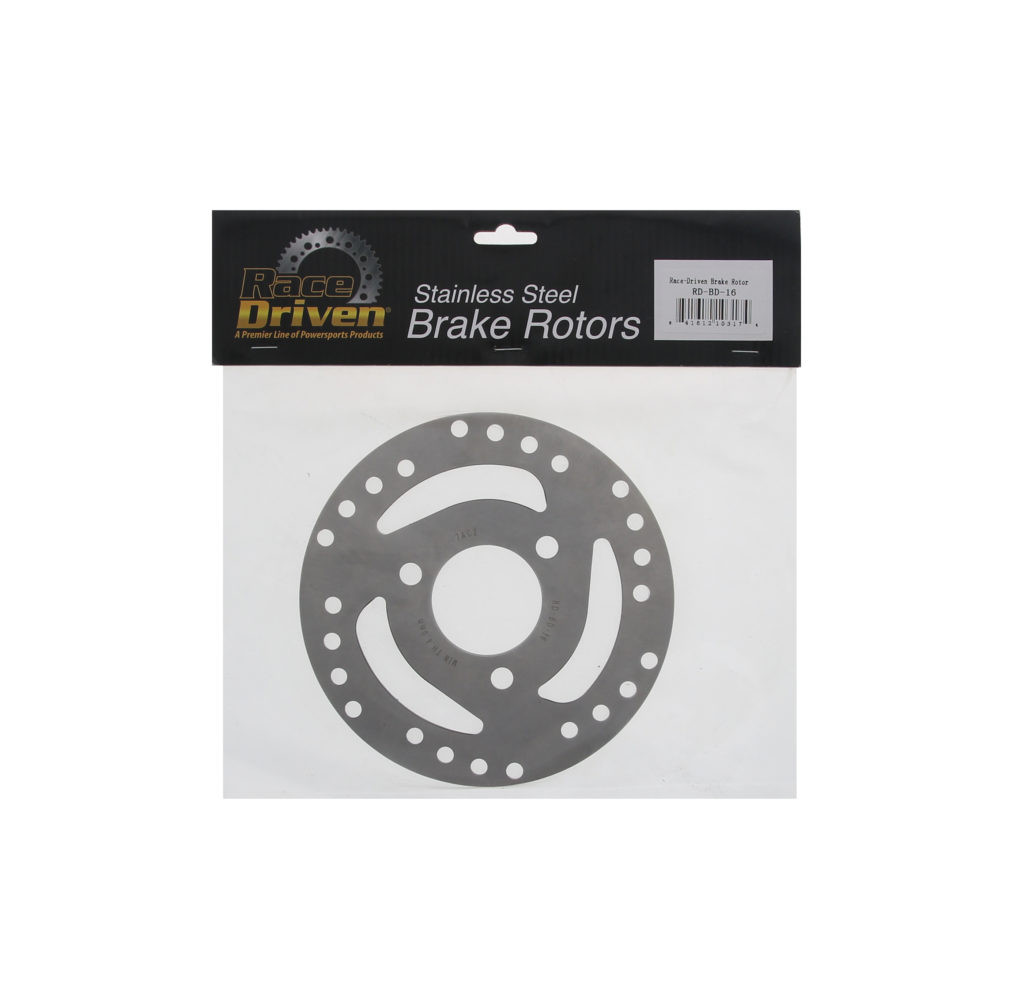 Brake Rotors & Brake Pads for Polaris Scrambler 500 4X4 2002 - 2004 Rear Brakes
