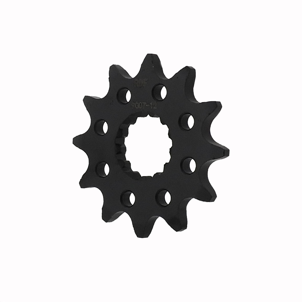 12 Tooth Front & 48 Tooth Rear Black Sprocket fits 1999 - 2008 Kawasaki KX250