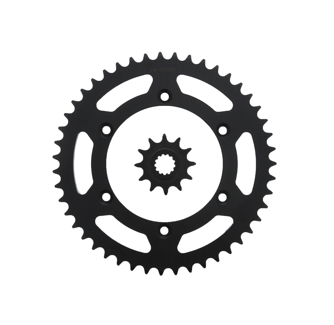 Sprockets for Kawasaki KLX400 2003 Front 12 Tooth & Rear 47 Tooth Black Sprocket