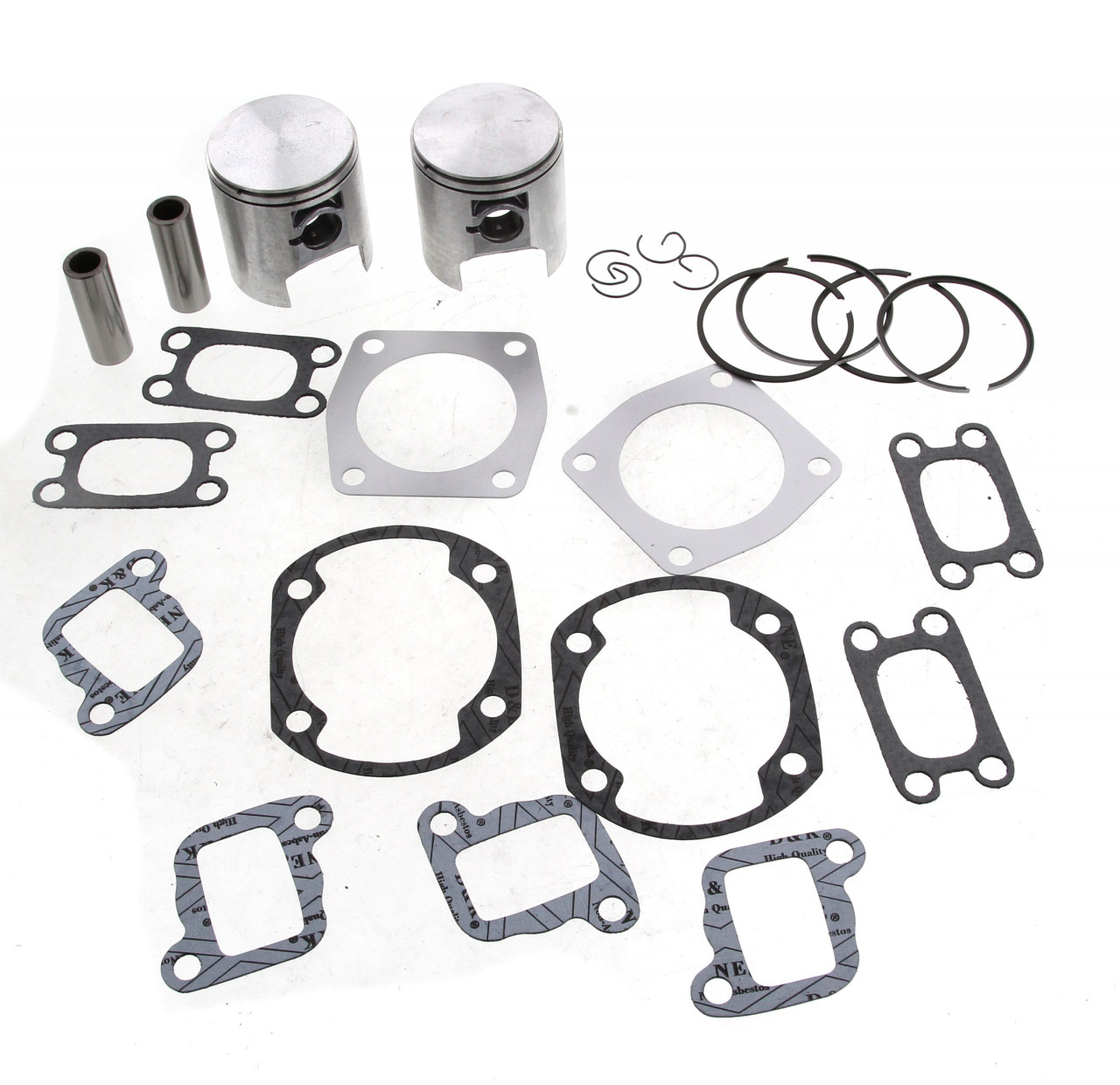 Piston and Gasket Kit fits Ski-Doo Skandic II 377 1992 - 1998 by Race-Driven