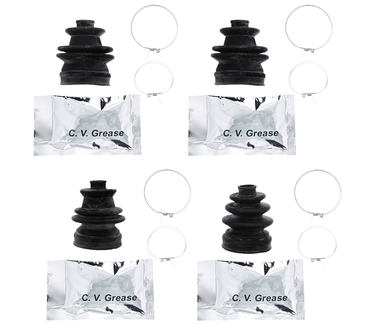 CV Boot Kit for Polaris Sportsman 550 2010 - 2014 Front & Rear Inner & Outer