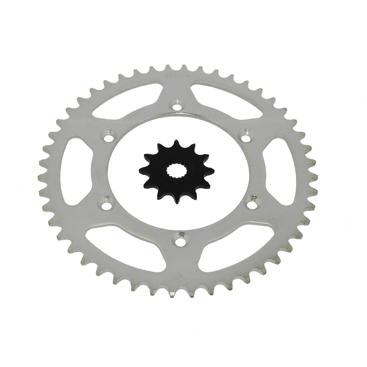 12 Tooth Front Sprocket & 48 Tooth Rear Sprocket fit Suzuki RM-Z250 2007 - 2012