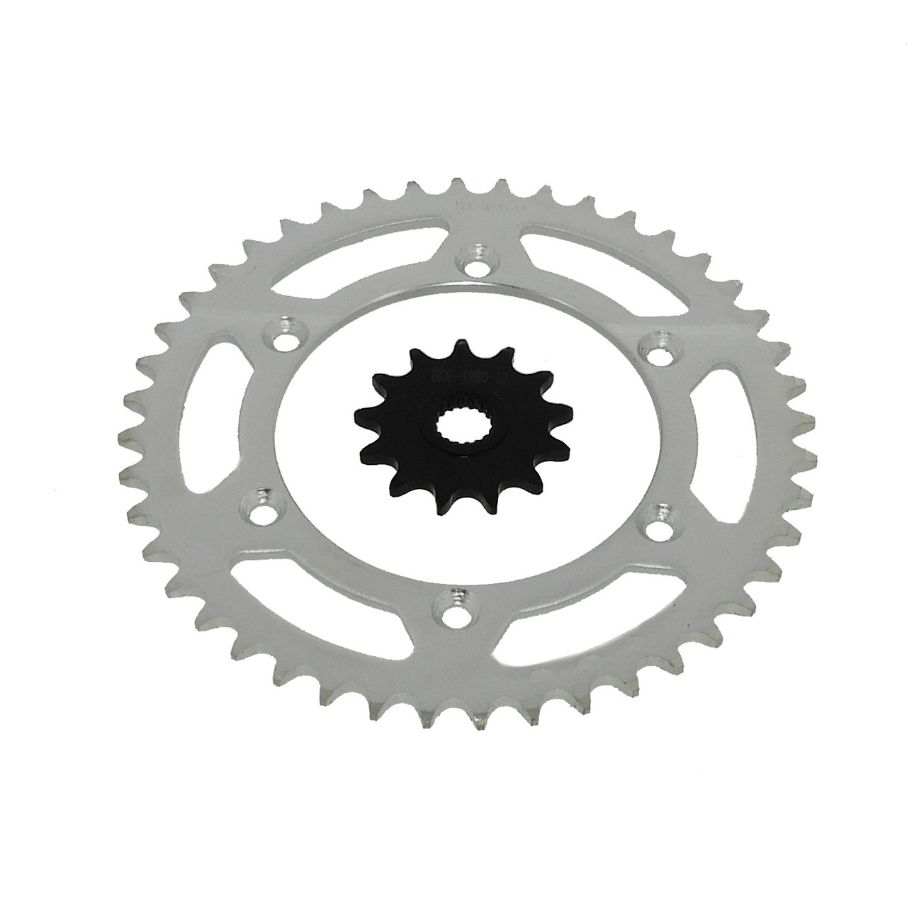 Front 13 Tooth Sprocket & 44 Tooth Rear Sprocket fits Suzuki RM125 1990 - 2008