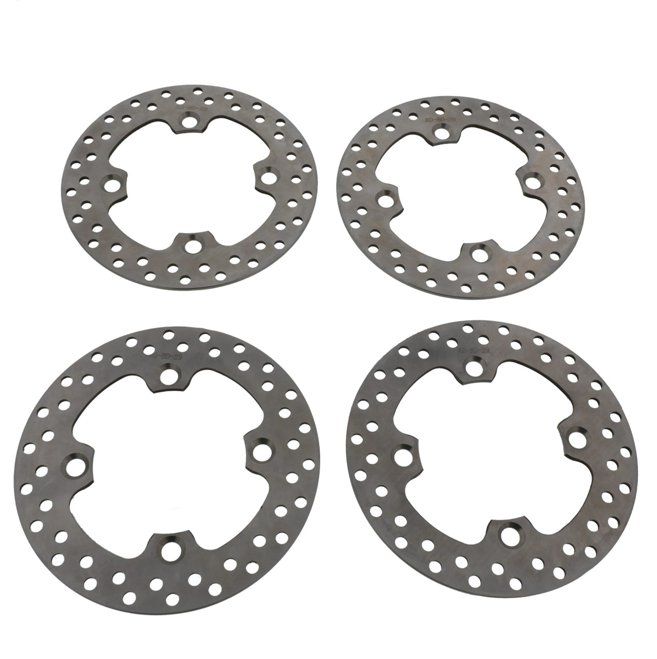 Brake Rotors for Polaris Scrambler XP 1000 S 2020 - 2026 Front and Rear Discs