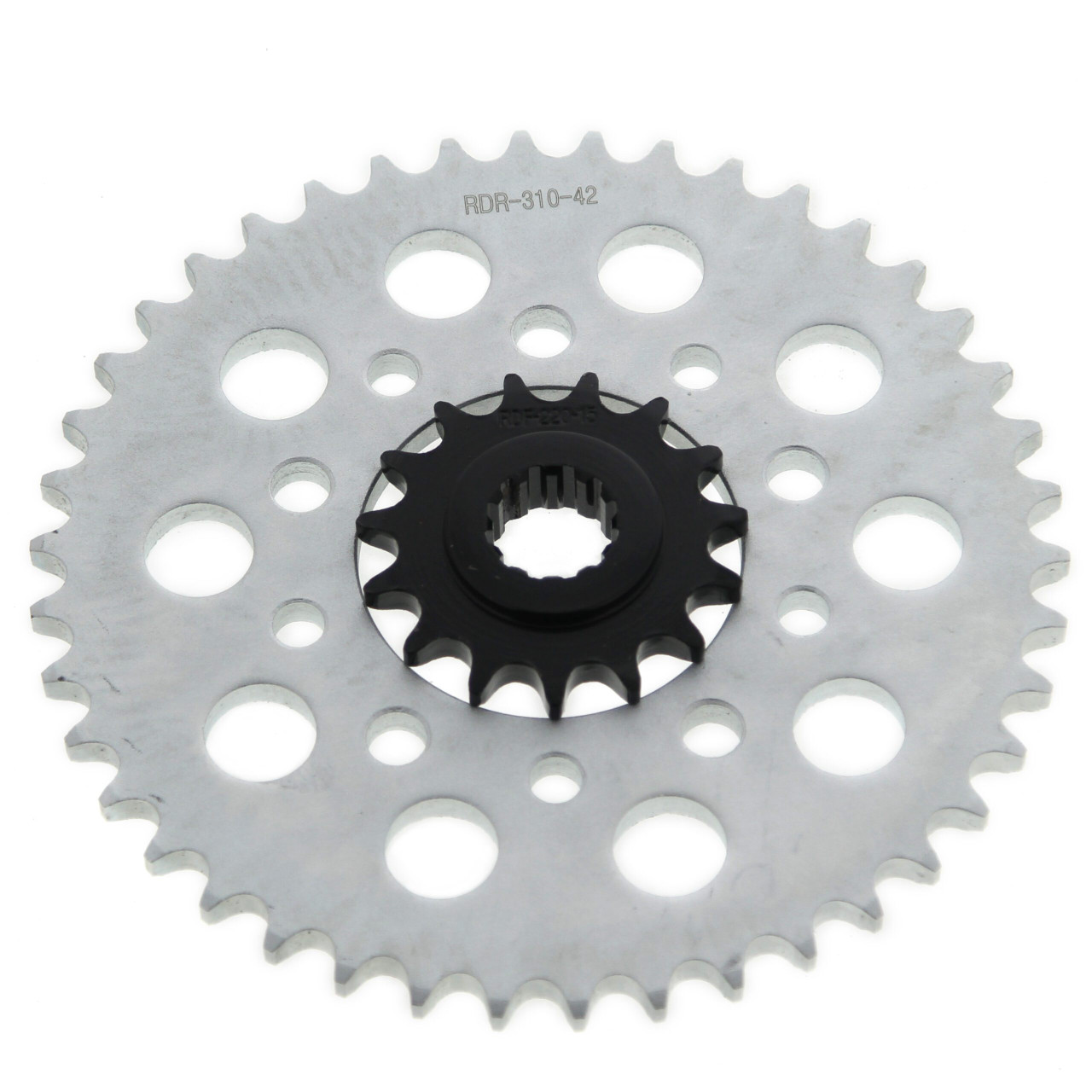 1987 1988 1989 1990 Honda CBR600F Hurricane 600 Front & Rear Sprocket 15/42