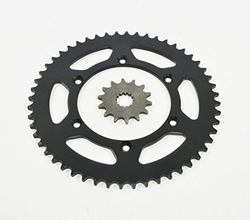 Yamaha 1999 YZ400F / 00-02 WR426F 14 Tooth Front & 52 Tooth Rear Black Sprocket