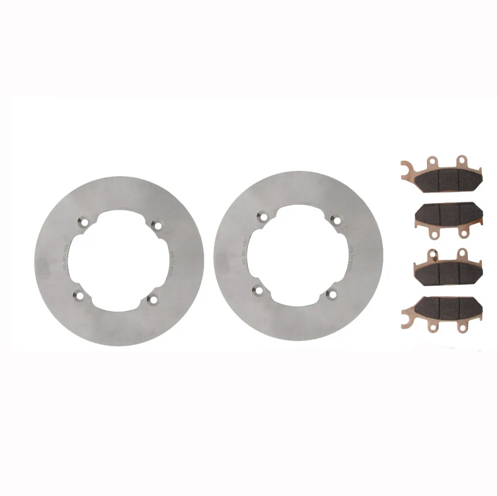 2014-2015 Can-Am Maverick XMR 1000R 4x4 Front MudRat Brake Rotors & Brake Pads