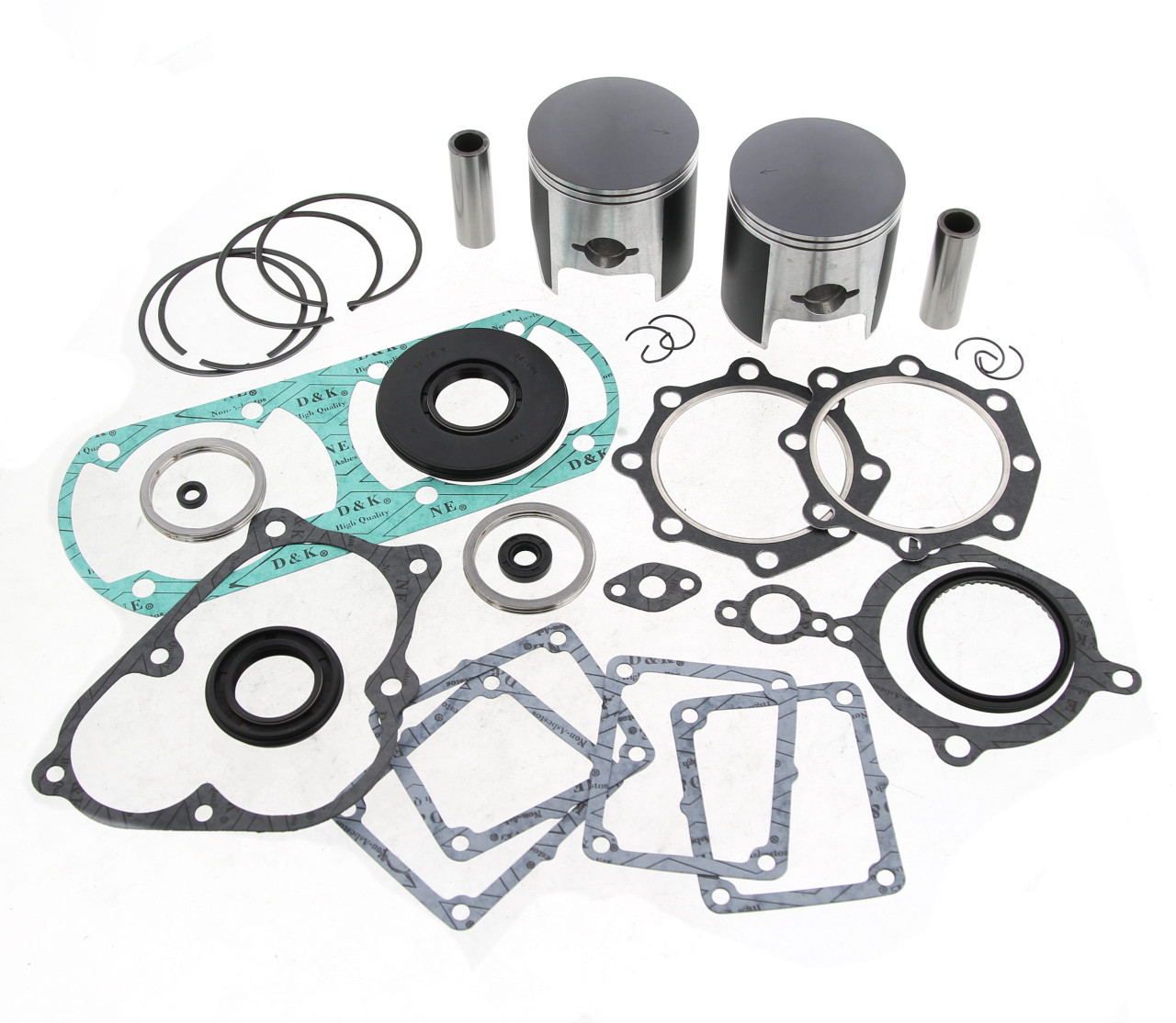 Piston & Gasket Kit Yamaha Venture GT 480 VT480GT 1993 Teflon Coated Race-Driven
