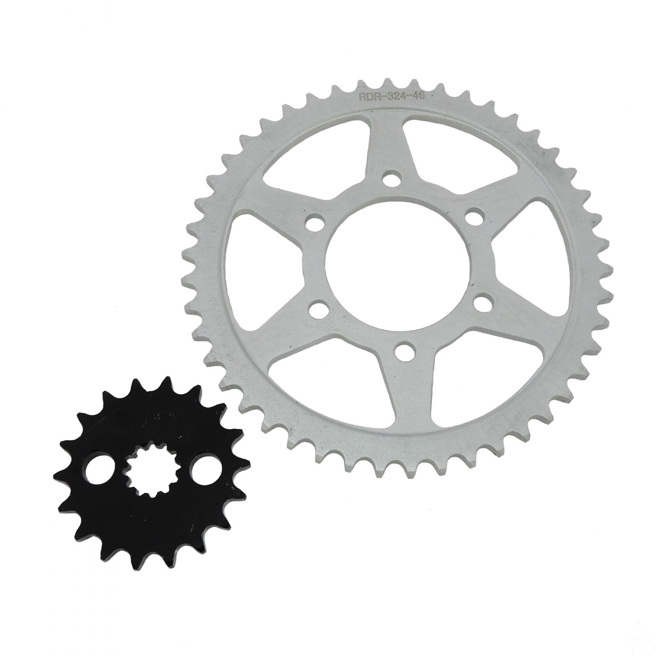 2002 2003 2004 2005 Kawasaki Ninja ZX-12R ZX1200B Front & Rear Sprockets 18/46