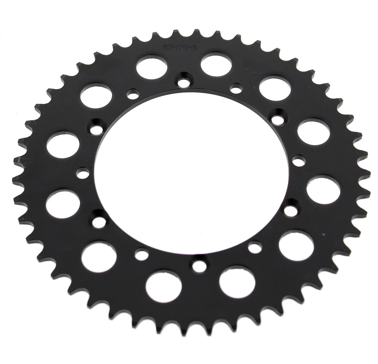 Kawasaki 95-06 KDX200, 97-05 KDX220, 91-94 KDX250 48 Tooth Rear Black Sprocket