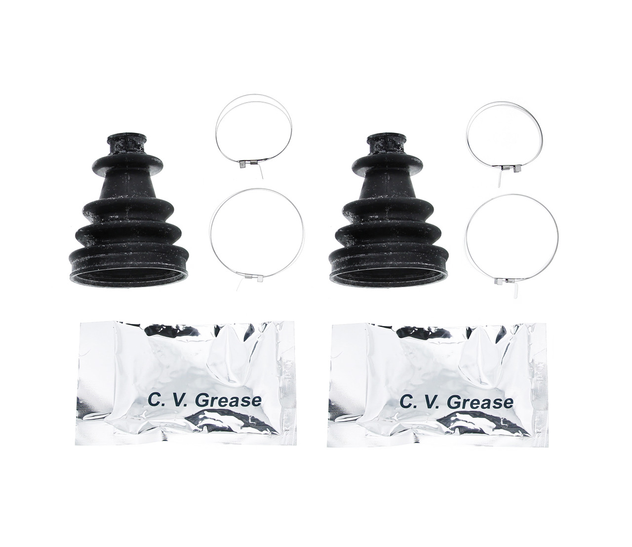 CV Boot Kit for Polaris RZR S 1000 2016 2017 Rear Inner & Outer by Race-Driven