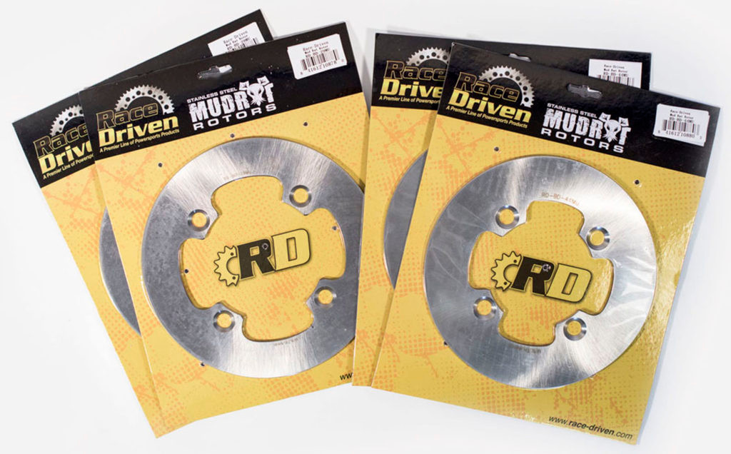 2014 Polaris RZR 900 Razor Front & Rear MudRat Brake Rotors Discs