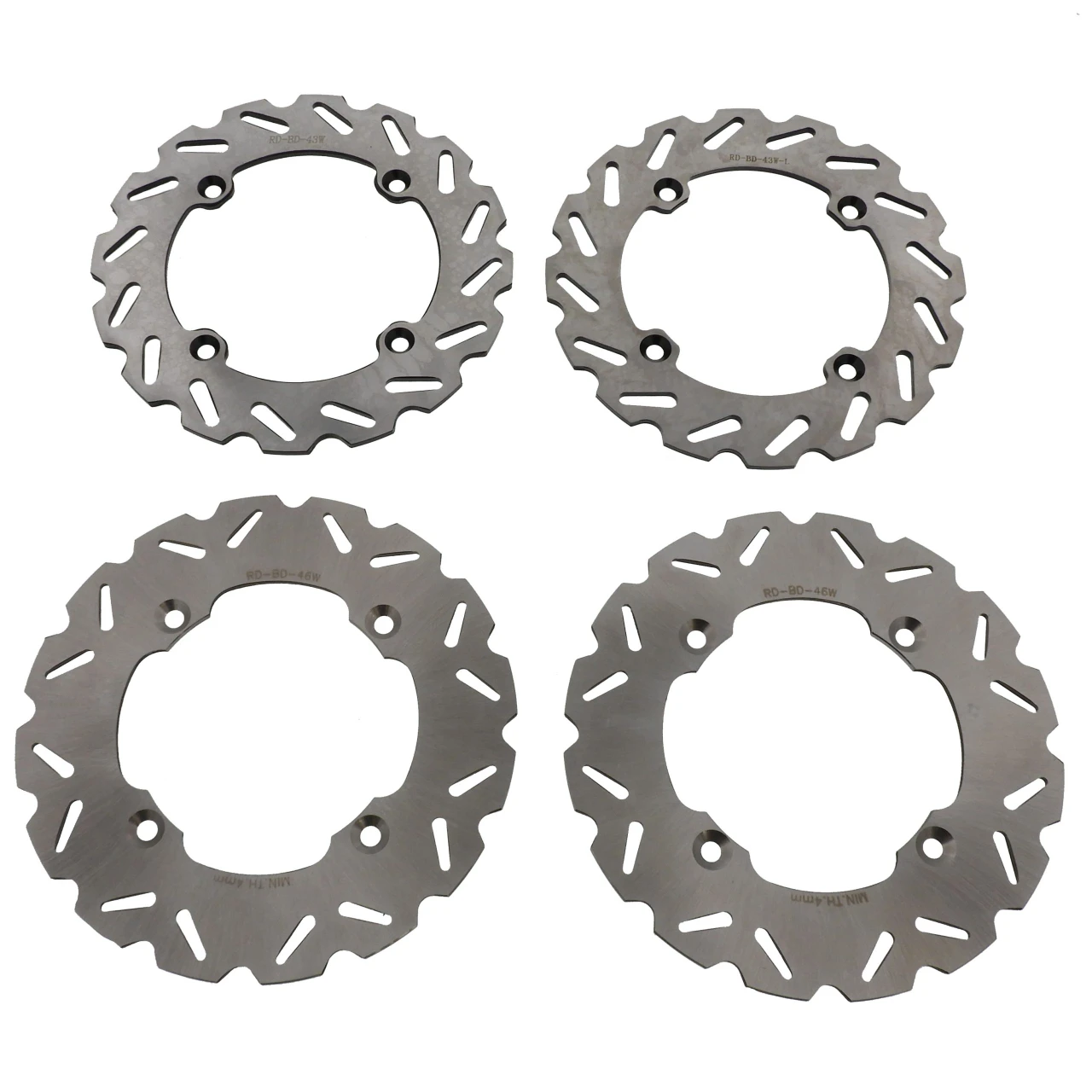 2016 Can-Am Maverick XDS 1000R 4x4 Front and Rear RipTide Brake Rotors Discs