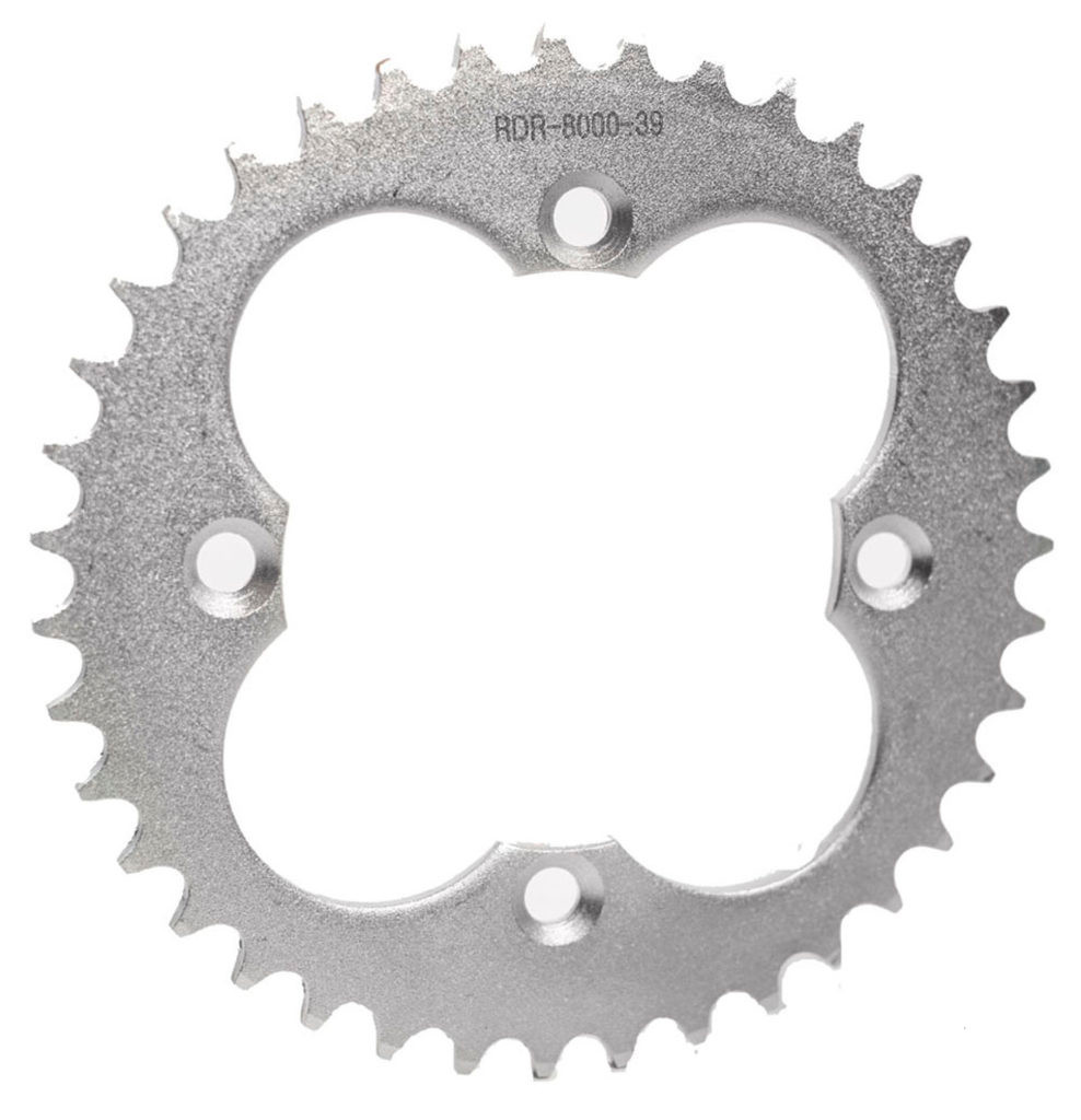 Sprocket for Honda FourTrax 250 TRX250 1986 1987 Rear 39 Tooth Silver Sprocket