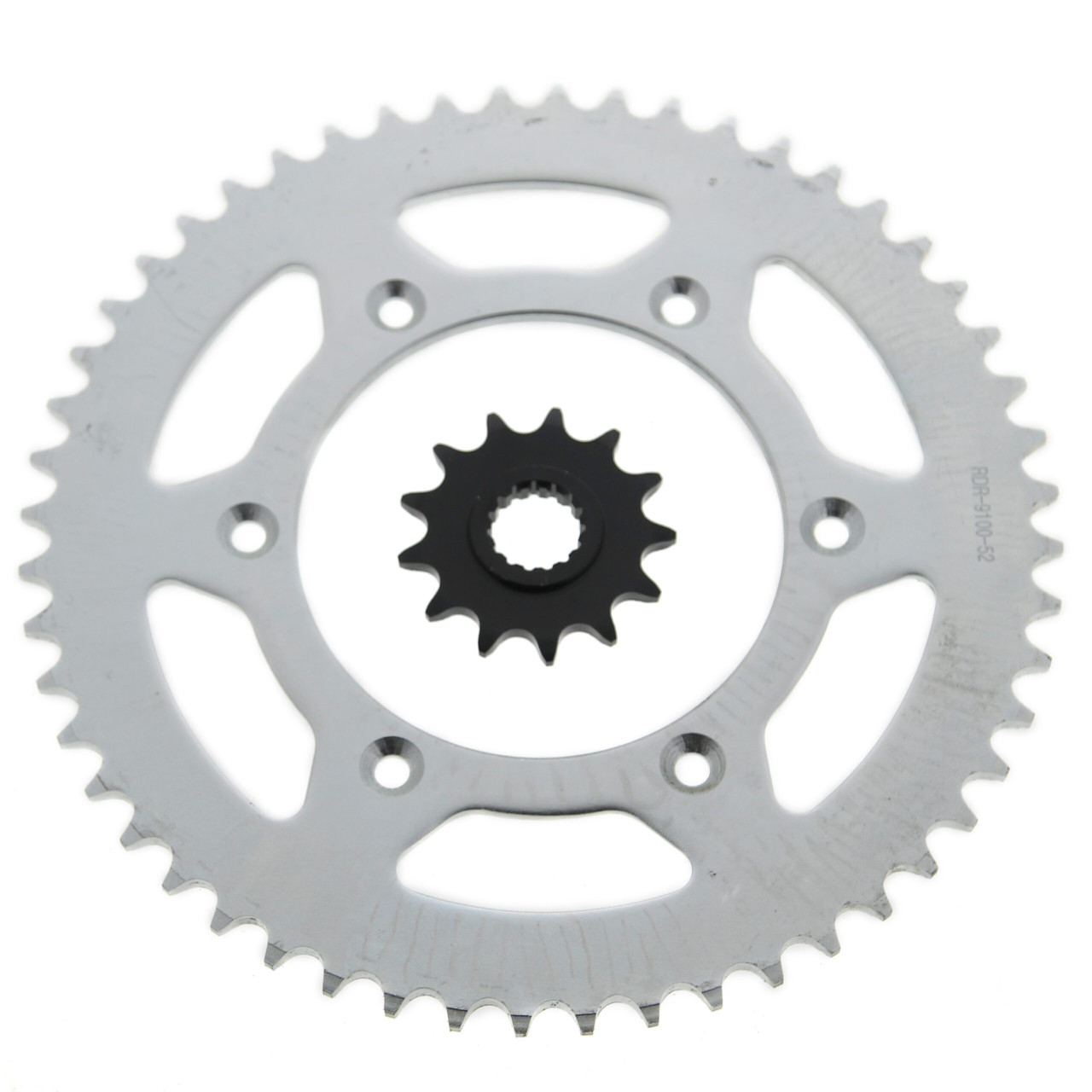 Sprockets for KTM 450 XC-F 2007 - 2010 Front 13 Tooth and Rear 52 Tooth Sprocket