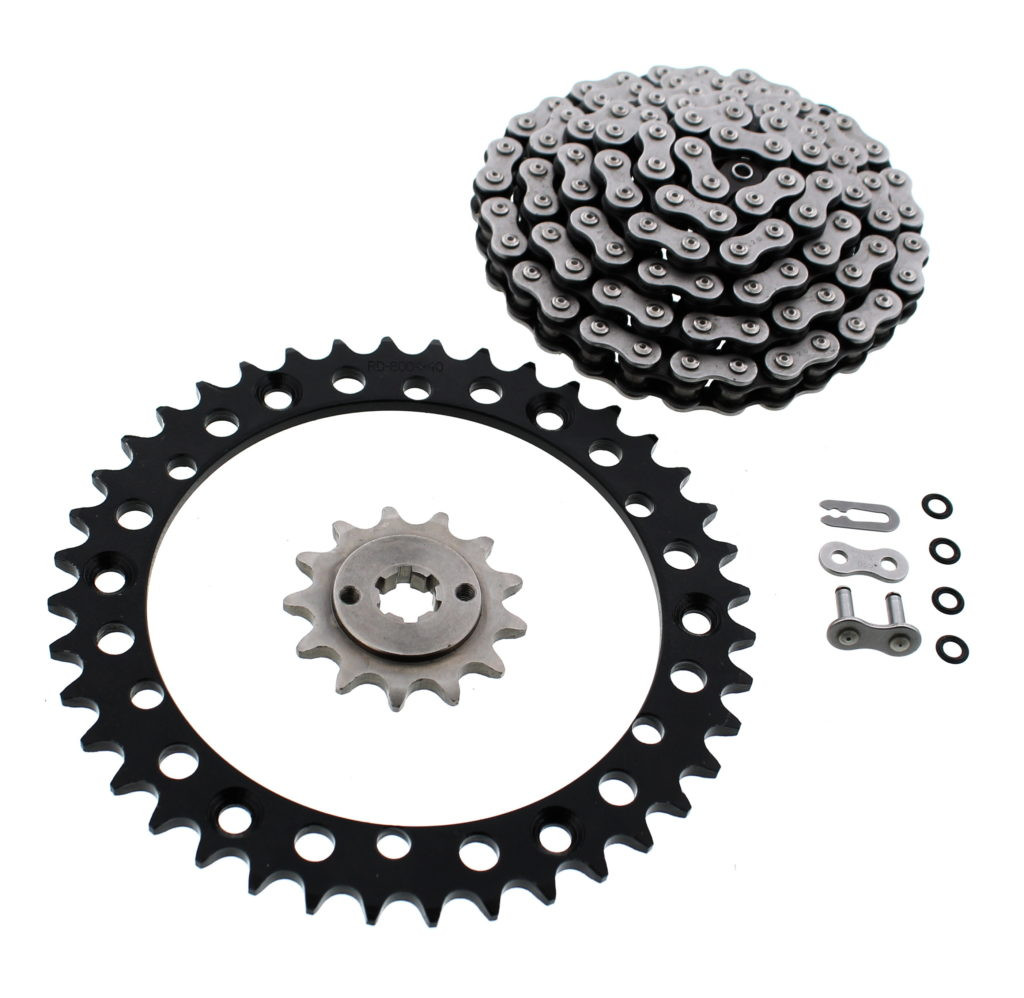 CZ ATV X Ring Chain & Black Sprocket 13/40 92L fits 96-99 Yamaha YFS 200 Blaster