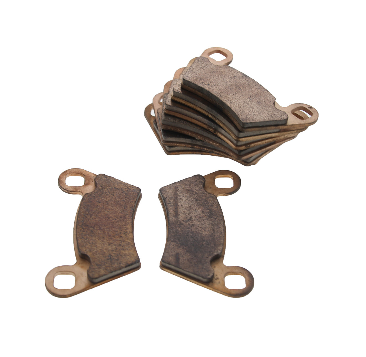 2004-05 Polaris Ranger 500 6x6 Front and Rear Brake Rotors and MudRat Brake Pads