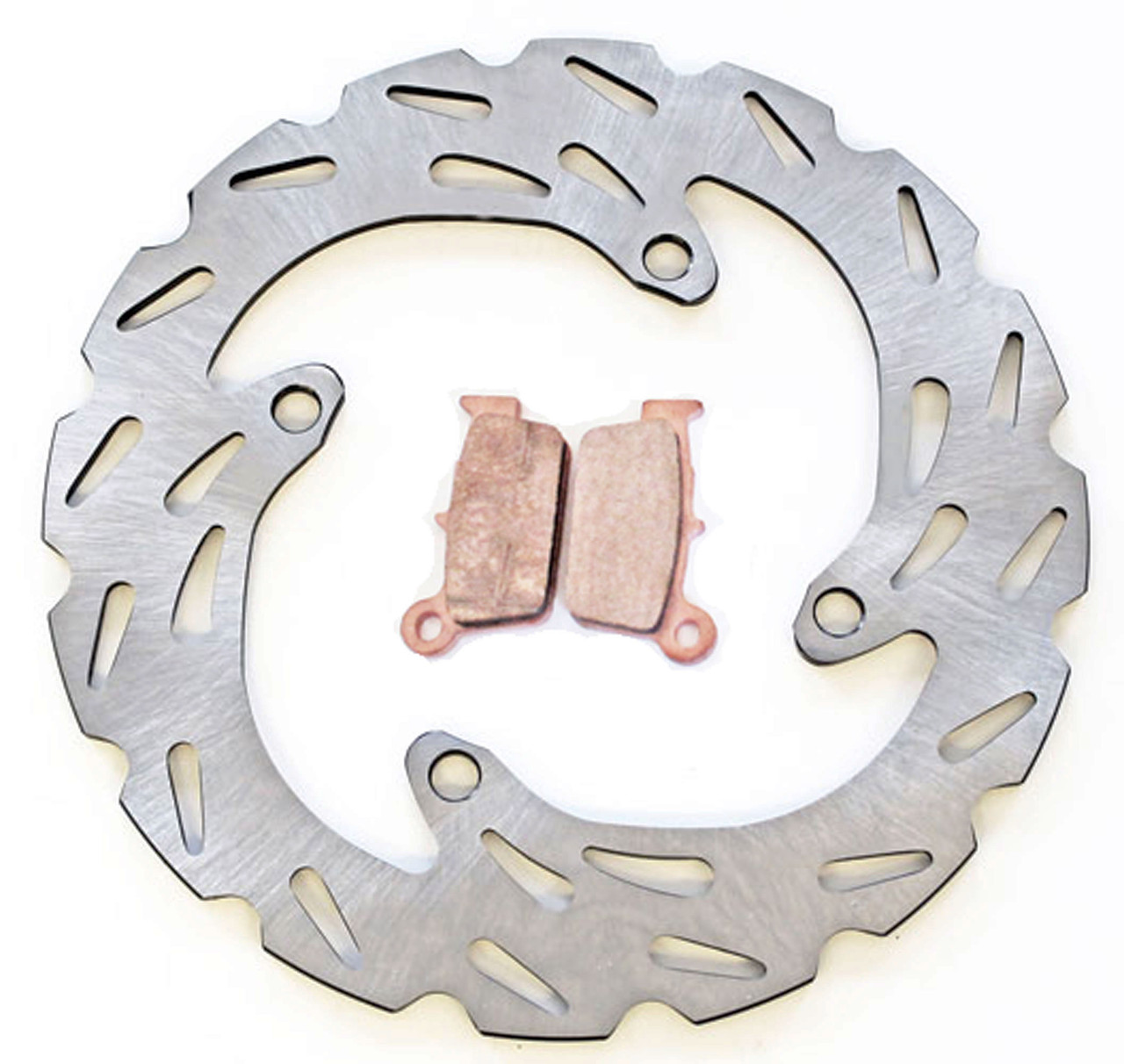 Brake Rotors and Brake Pads for Suzuki RM-Z250 2004 2005 Rear RipTide Brakes