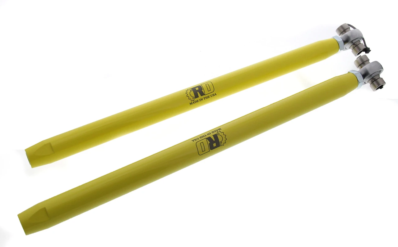 Tie Rods fit Can-Am Maverick X3 64" 2017 - 2026 x2 Yellow Heavy Duty Upgraded