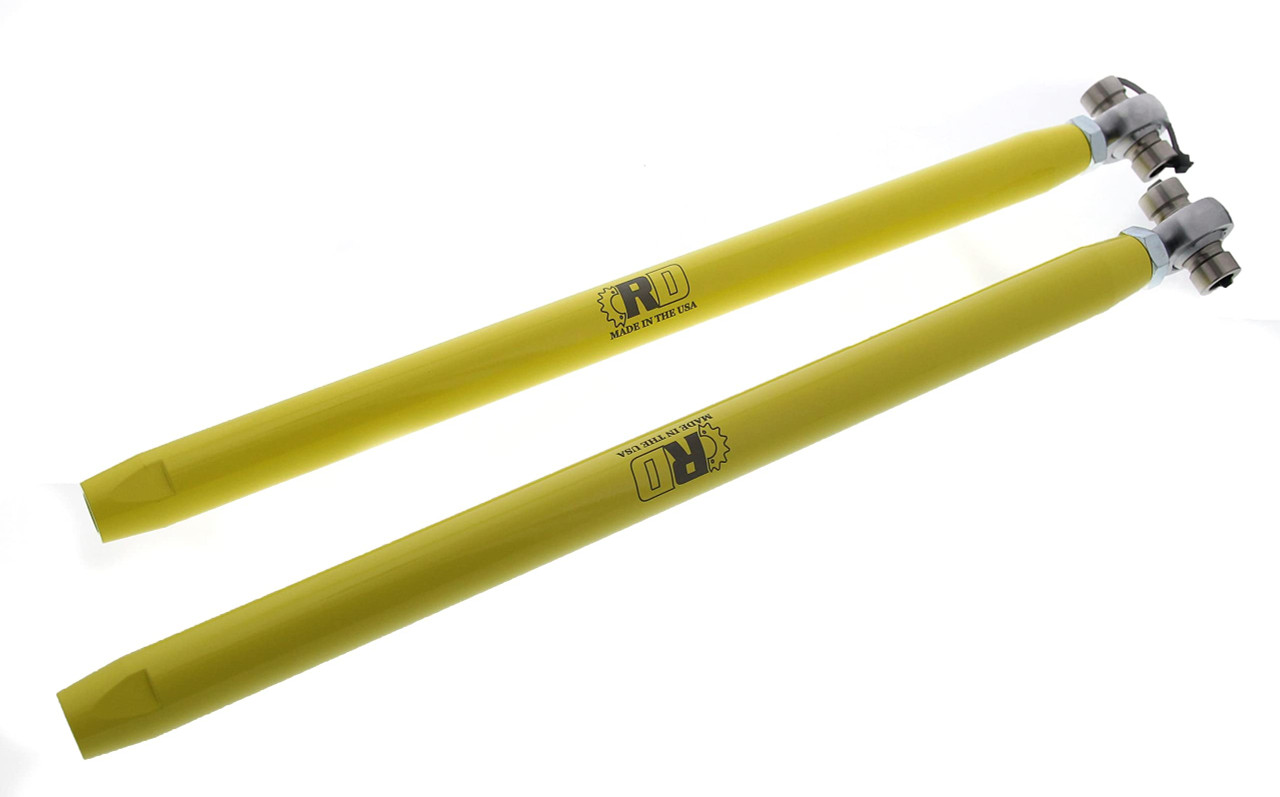 Tie Rods fit Can-Am Maverick X3 64" 2017 - 2026 x2 Yellow Heavy Duty Upgraded