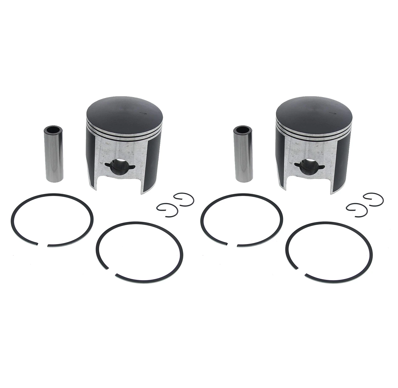 1993 Yamaha Venture TL VT480TL Piston Kit x2 Teflon Coated Race-Driven