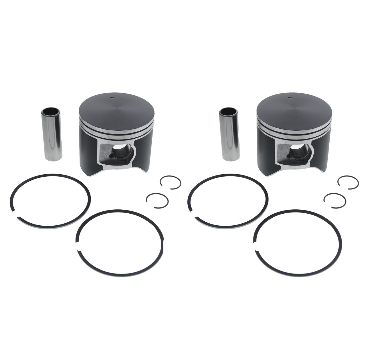 Piston Kit for Polaris Dragon RMK 800 2002-2010 Teflon Coated x2 by Race-Driven