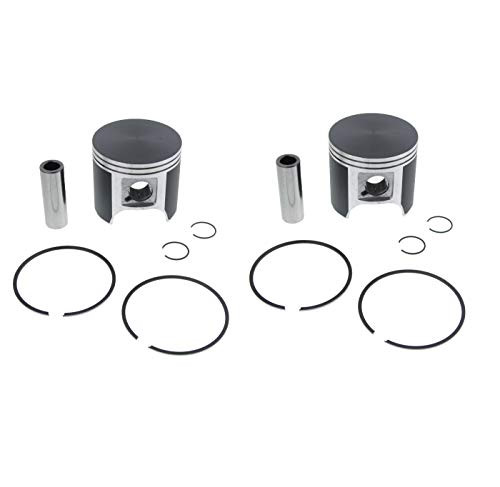 2007-2009 Ski-Doo Freestyle 550F Park Piston Kit x2 Teflon Coated by Race-Driven