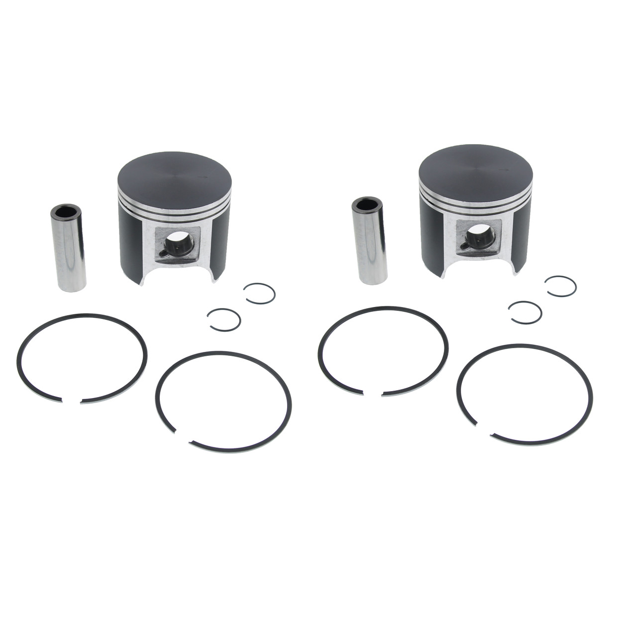2010 2011 2012 Ski-Doo MXZ 550 TNT Piston Kit x2 Teflon Coated by Race-Driven