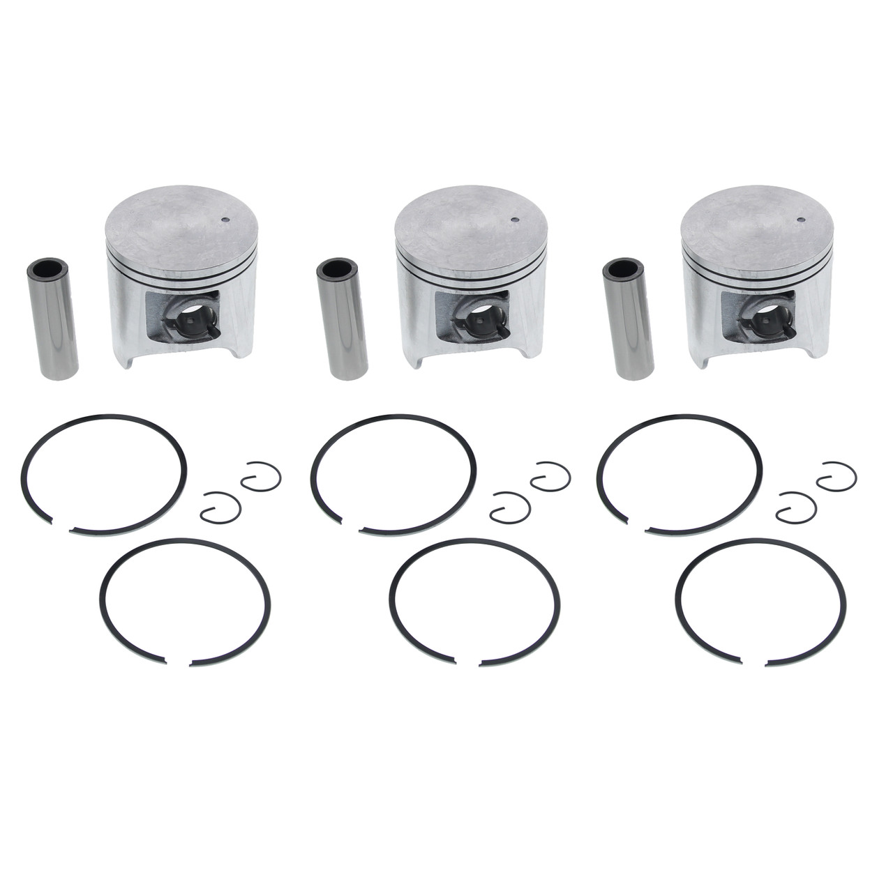 Piston Kit Arctic Cat Powder Extreme 600 1997 1998 Snowmobile by Race-Driven x3