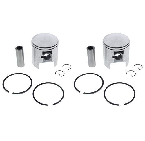 1980 - 1984 Moto-ski Mirage I 368cc Piston Kit x2 Snowmobile by Race-Driven
