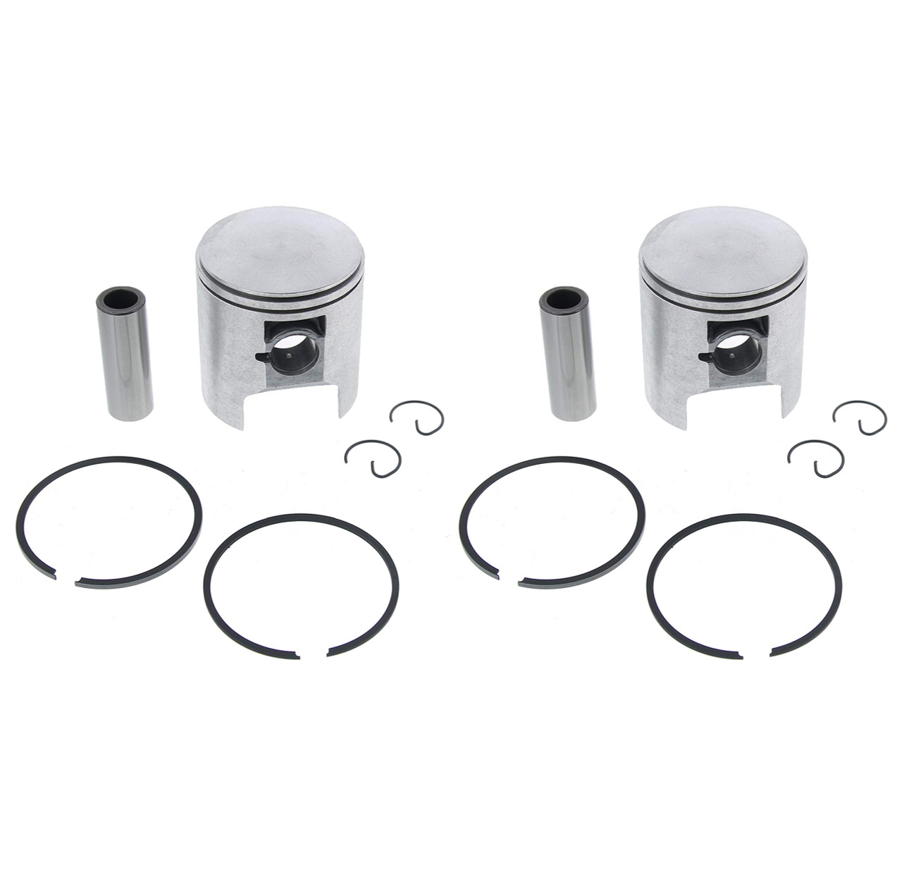1984 1985 Moto-ski Mirage III Piston Kit x2 Snowmobile by Race-Driven