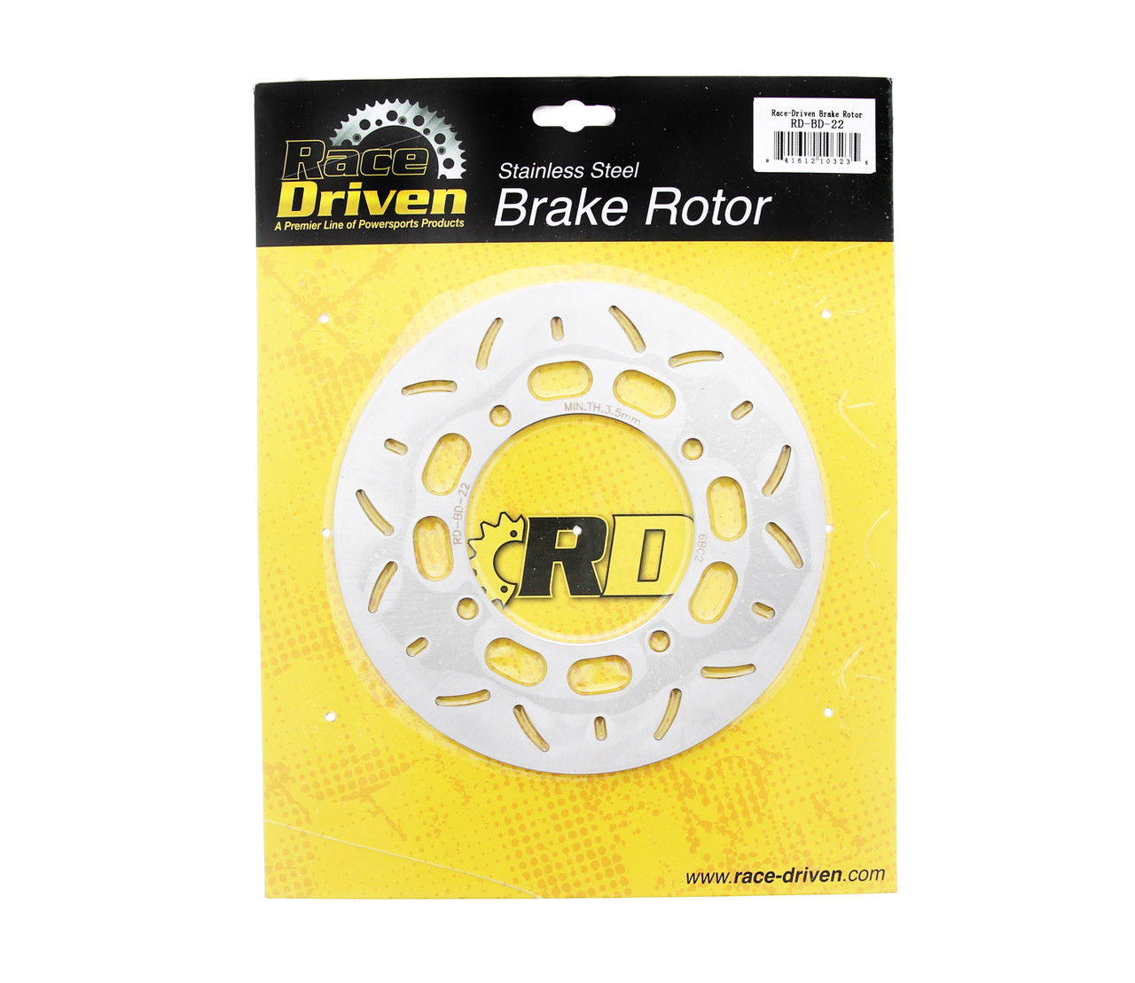 Brake Rotor Disc for Polaris 300 Hawkeye 2x4 2007-2011 Front x1 by Race-Driven