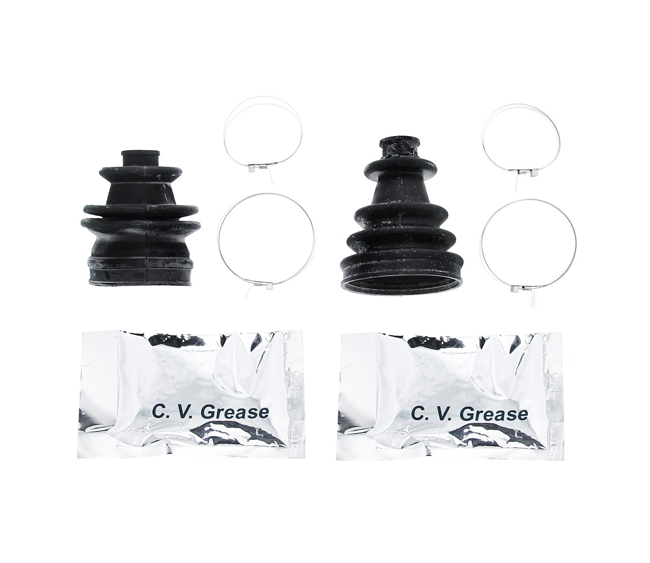 CV Boot Kit for Polaris Ranger 900 Diesel 2014 Front Inner and Outer Race-Driven