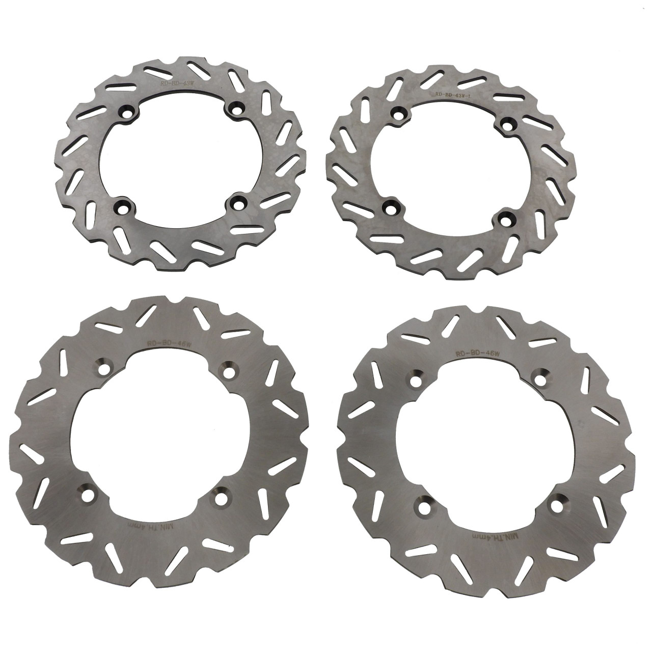 2014 Can-Am Maverick XRS DPS 1000R 4x4 Front and Rear RipTide Brake Rotors Discs