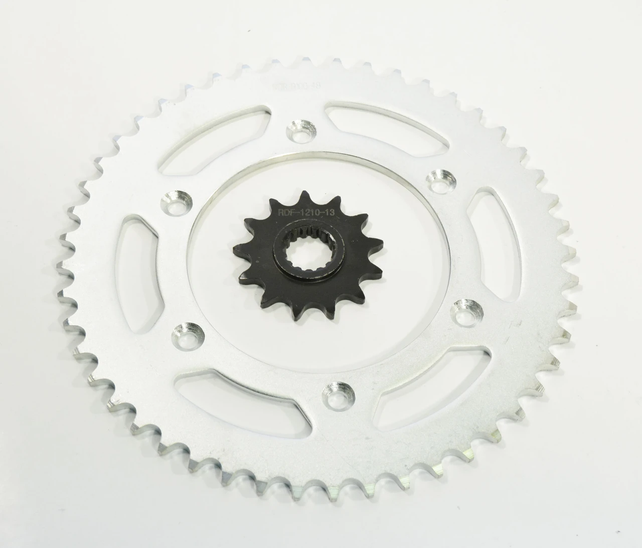 Sprockets for KTM 450 SX-F 2004 - 2007 Front 13 Tooth and Rear 48 Tooth Sprocket