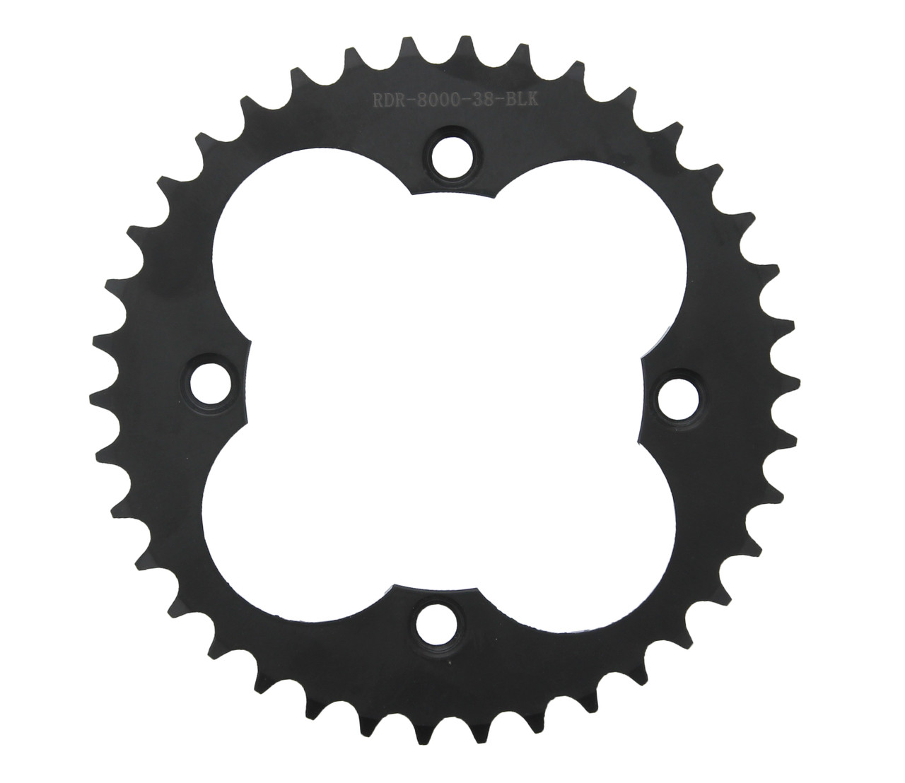 1990 - 1992 Honda TRX250X 250X 250 13 Tooth Front & 38 Tooth Rear Black Sprocket