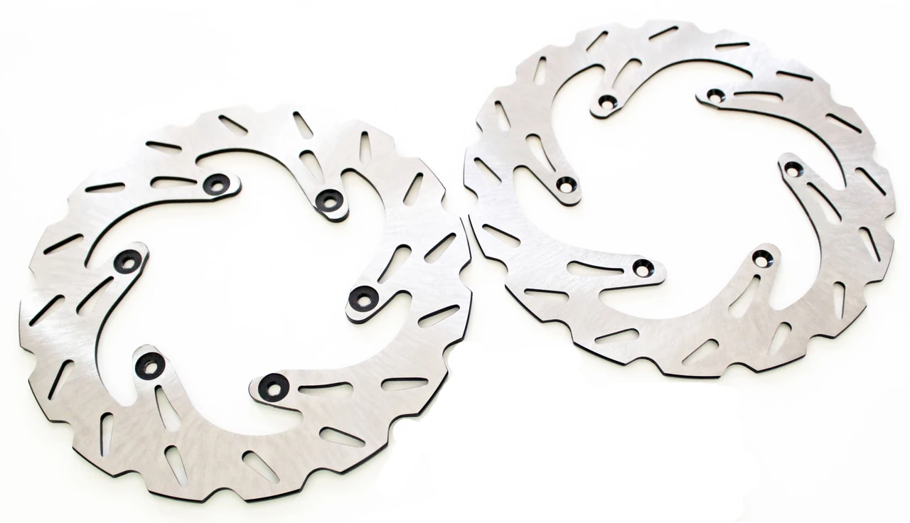 Brake Rotors Yamaha WR450F 2011-13 Front & Rear RipTide Discs x2 by Race-Driven