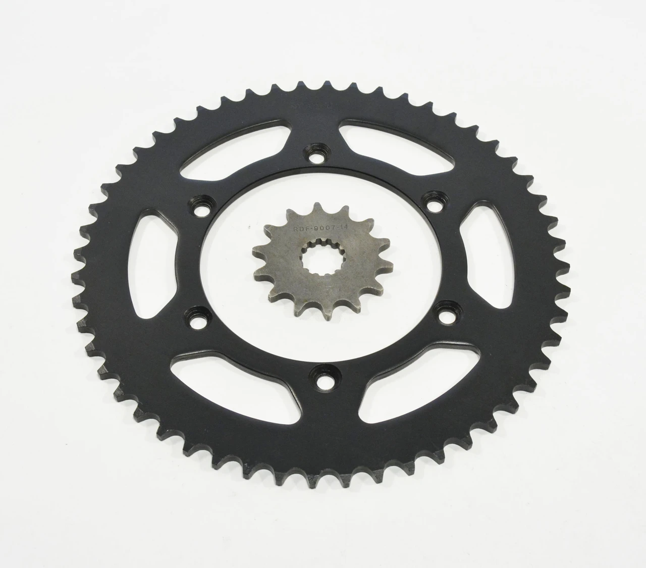 2003-2014 Yamaha WR450 F WR 450 F 14 Tooth Front & 52 Tooth Rear Black Sprocket