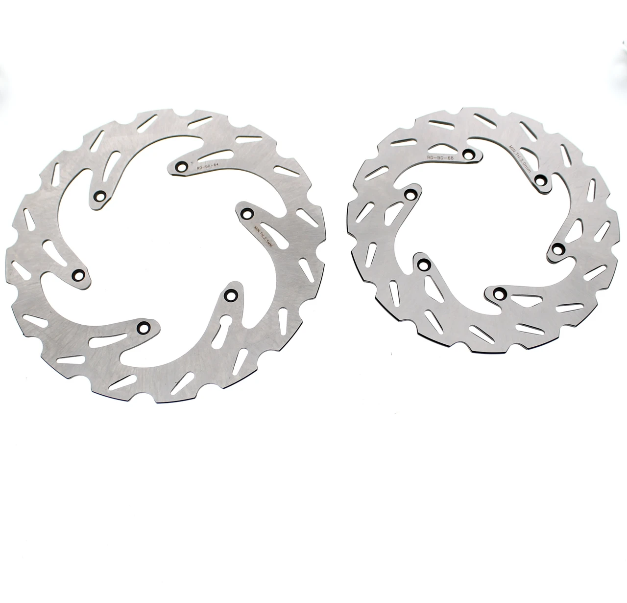 1994 - 1998 KTM 125 SX Front and Rear RipTide Brake Rotor Discs