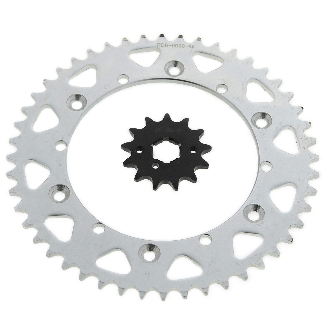 Sprockets for Kawasaki KLX300 1997 - 2002 Front 13 Tooth and Rear 48 Tooth