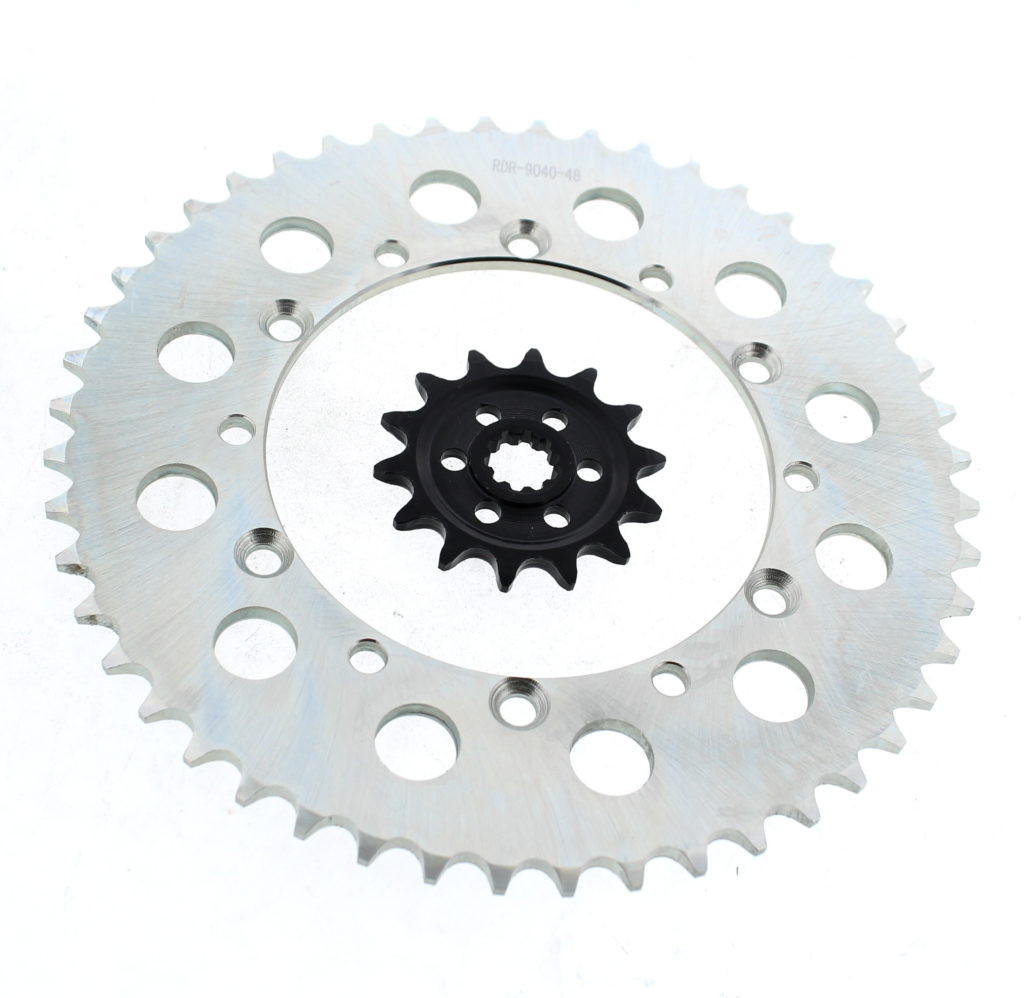 Sprocket set for Kawasaki KX250 F 250 2004 2005 14T Front & 48T Rear Silver