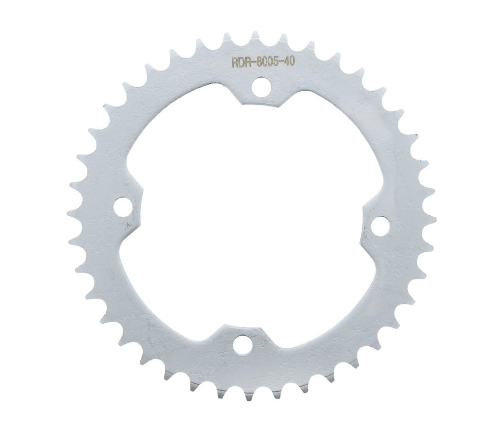 2004 - 2006 Yamaha Raptor YFM350 13 Tooth Front & 40 Tooth Rear Silver Sprocket