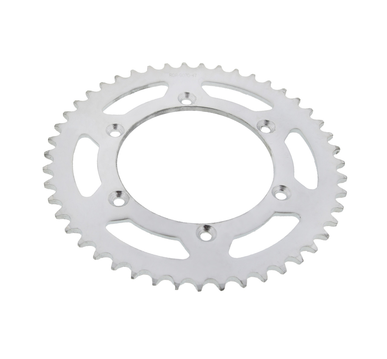 12 Tooth Front and 47 Tooth Rear Silver Sprockets fit Suzuki RM-Z250 2007 - 2012