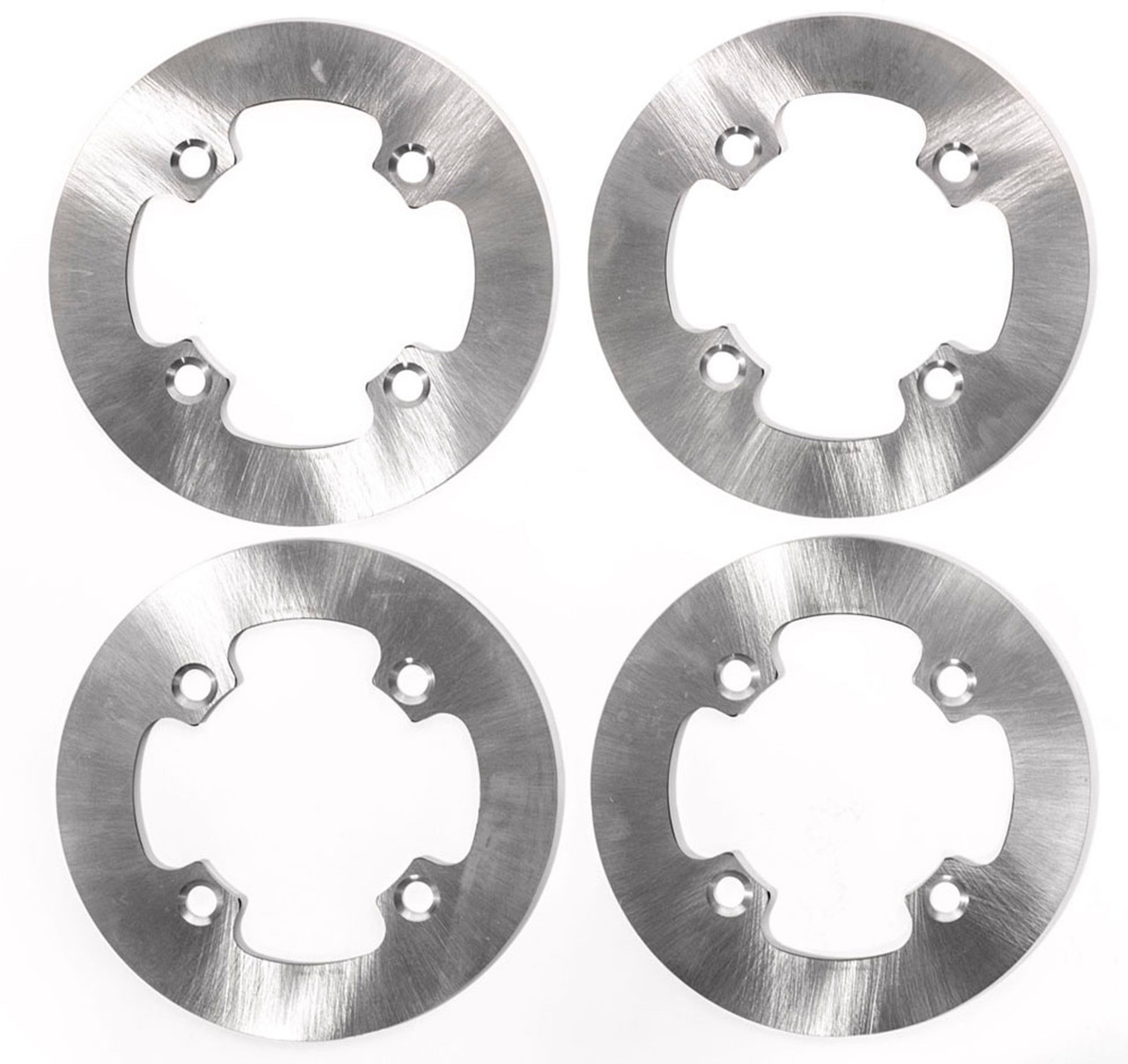 Front Rear MudRat Brake Rotors Brake Pads 16-17 Polaris Razor RZR 900 XC Edition