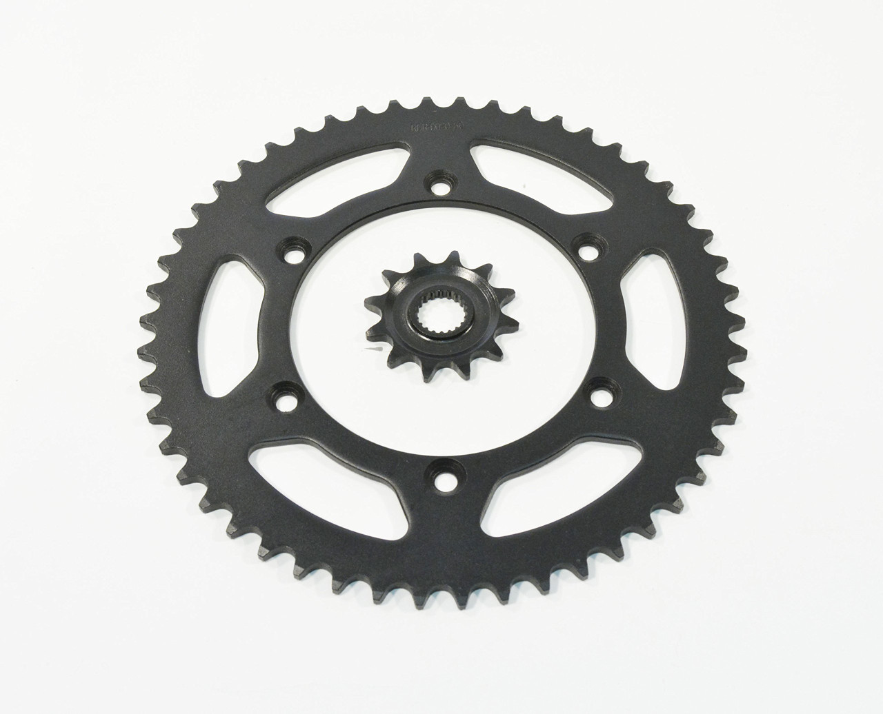 Sprockets fit Yamaha WR250F 2001 - 2013 12 Tooth Front & 50 Tooth Rear Black