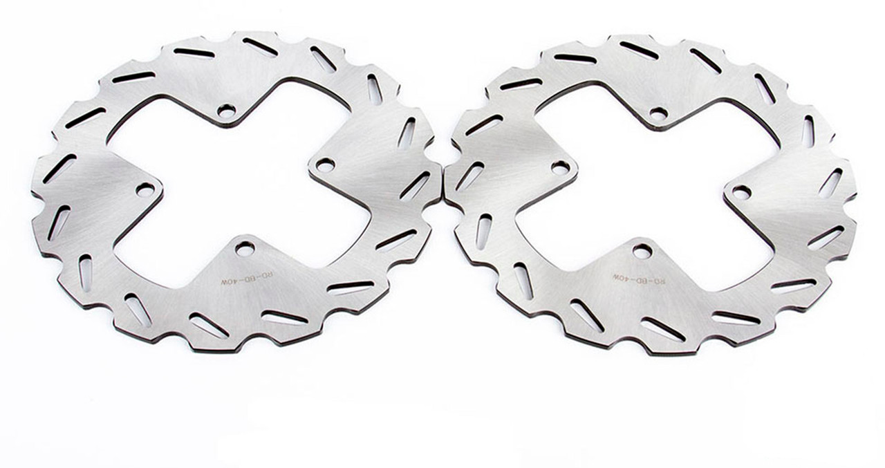 2011 2012 Can-Am Outlander Max XT 650 Front & Rear RipTide Brake Rotors Discs X3